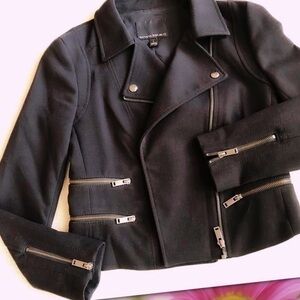 BANANA REPUBLIC MOTO UTILITY JACKET NEW! 2 P